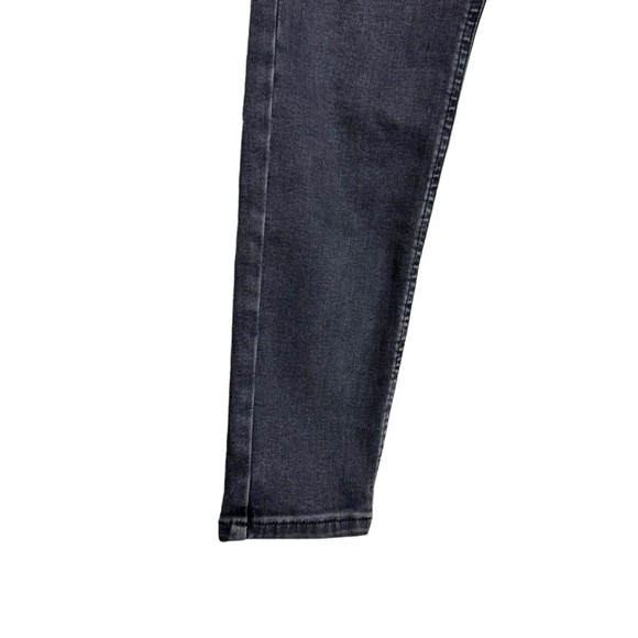 TopShop Jamie High Waisted Rise Skinny Leg Faded Black Jeans Stretch 4 26x30 - Picture 4 of 16